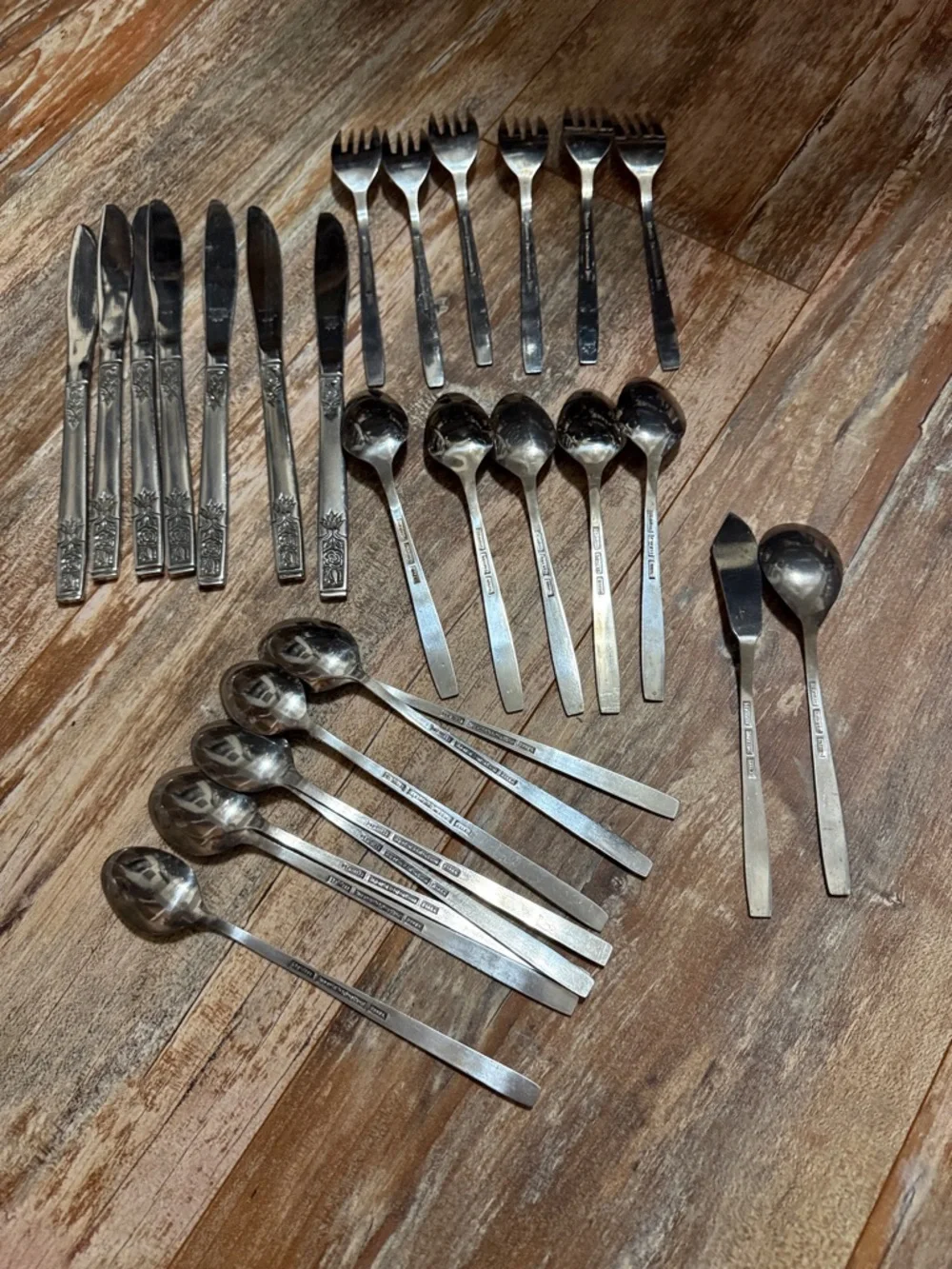 Imperial International  Stainless Steel young Rose Flatware